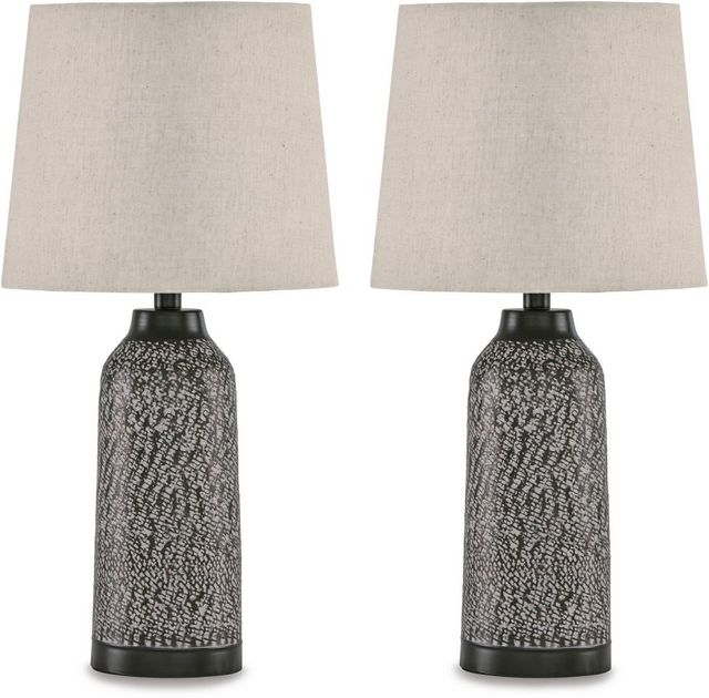 Signature Design by Ashley® Lanson 2-Piece Antique Gold Table Lamps