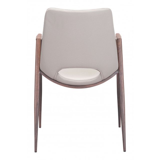 Zuo® Modern Desi Beige Dining Chair-1