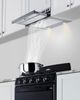 Summit® 18” Stainless Steel Ductless Retractable Under Cabinet Range Hood-1