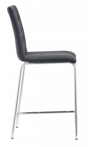 Zuo® Modern Uppsala Graphite Counter Chair-1