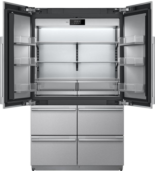 SKS 48" 26 Cu. Ft. Panel Ready Built-In French Door Refrigerator-3