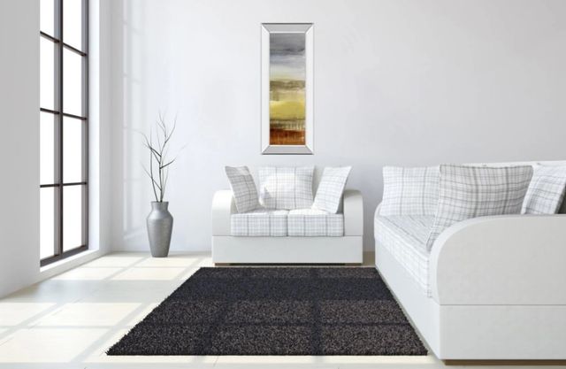 Classy Art Summer Rain I by Lanie Loreth Mirror Framed Wall Art-3