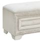 Pulaski™ Camila Cream Storage Bench-3