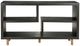 Stylecraft Norman Wyatt Home Ebony Woodgrain Console Table-1