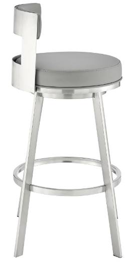 Armen Living Lynof Swivel Bar Stool