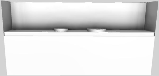 Vent-A-Hood® 60" White Wall Mounted Range Hood-4