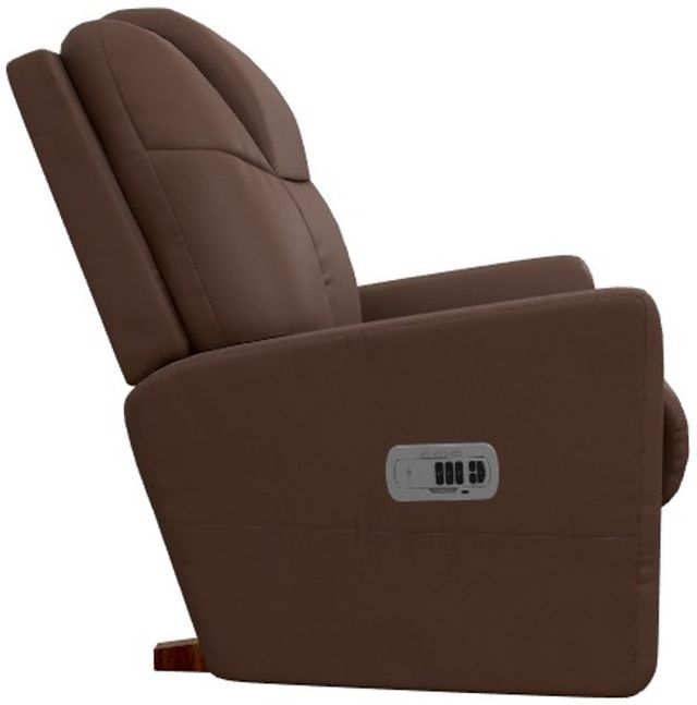 La-Z-Boy® Sparrow Chestnut Power Rocking Recliner with Headrest-3