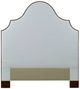 Century® Customizable Lafayette 72" Queen Upholstered Headboard-1