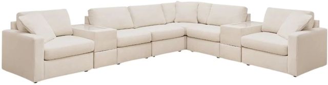 Signature Design by Ashley® Modmax 8-Piece Oyster L-Shape Sectional with Storage Consoles-0