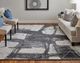 Feizy Coda Black/White 2'x3' Area Rug-5
