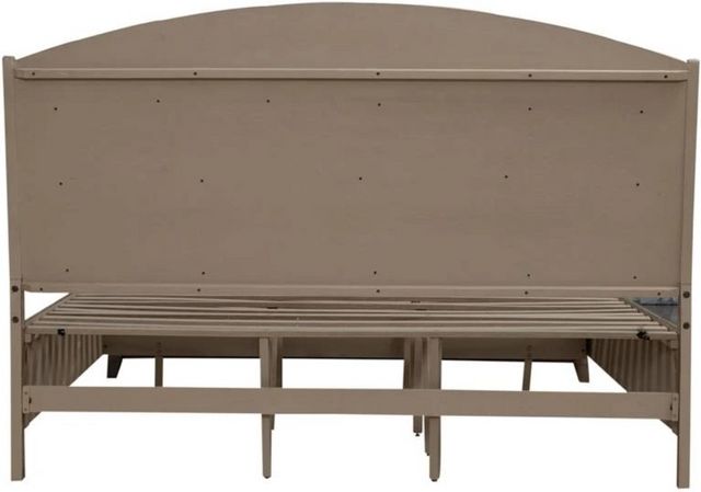 Liberty Furniture Avalon Burnished Beige King Upholstered Storage Panel Bed-3