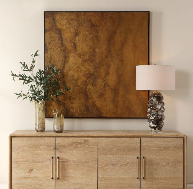Uttermost® Burn Hand Painted Modern Art-1