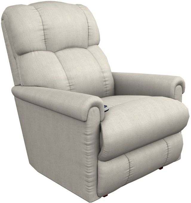 La-Z-Boy® Pinnacle Platinum Pearl Power Lift Recliner with Headrest and Lumbar-0