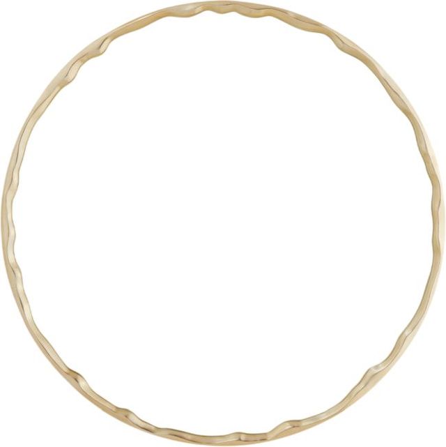 Uttermost® Crinkle Champagne Leaf Round Mirror-4