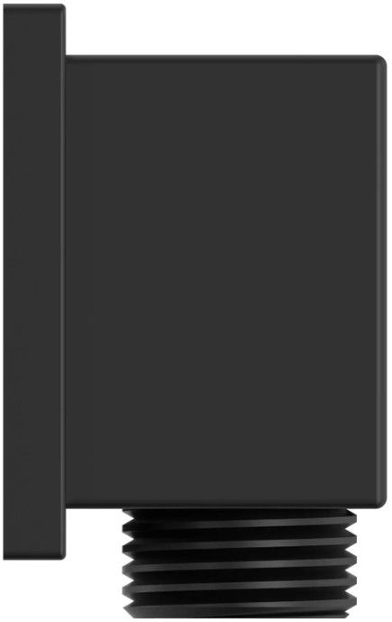 American Standard Universal Matte Black Square Wall Supply-2
