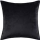 Livia Velvet Stitches Black Decorative Pillow-0