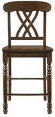 ACME Furniture Dylan 2-Piece Walnut Counter Height Chair Set-1