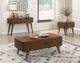 Homelegance® Monroe Walnut Sofa Table-1