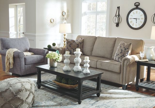 Signature Design by Ashley® Renley Ash Swivel Glider Accent Chair-5