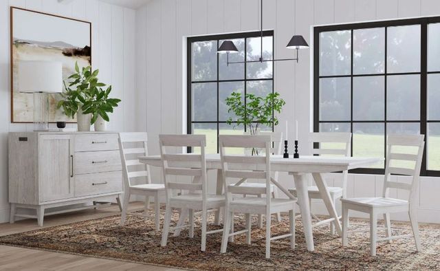 Intercon Bayside White Ladder Chair-2
