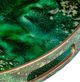 A & B Home 2-Piece Emerald Green Tray Set-1