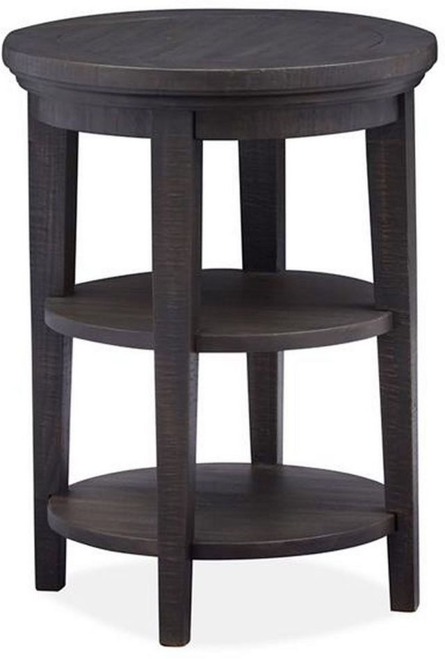 Magnussen Home® Westley Falls Graphite Accent End Table-0