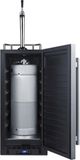 Summit® 15" 2.9 Cu. Ft. Stainless Steel Beer Cooler/Kegerator with Gooseneck Tap-3