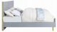 ACME Furniture Gaines Gray High Gloss Eastern King Panel Bed-4