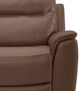 Liberty Furniture Collins 6-Piece York Chestnut Leather Power Reclining Sectional-5