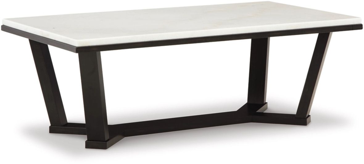 Table basse de Signature Design by Ashley® Fostead  - Blanc/Espresso