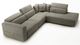VIG Furniture Coronelli Collezioni Grande 2-Piece Dark Gray Right-Arm Facing Sofa Sectional and Chaise-0