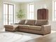 Benchcraft® Veronella 3-Piece Sahara Left-Arm Facing Sectional and Chaise-2