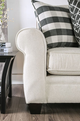 Furniture of America® Patricia Ivory Curved Sectional-3