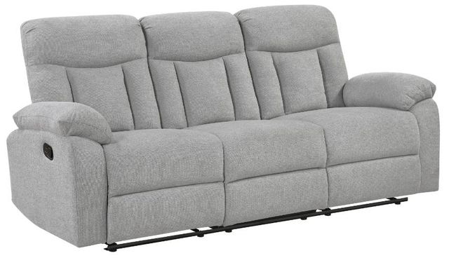 Homelegance® Jules Gray Double Manual Reclining Sofa-0
