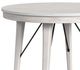 Elements International Rogen Rustic White Counter Table-1