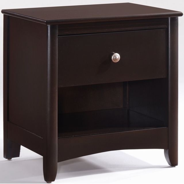 Night & Day Furniture™ Secrets Dark Chocolate Nightstand