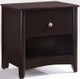 Night & Day Furniture™ Secrets Dark Chocolate Nightstand-0