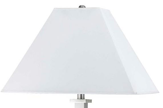 Cal® Lighting & Accessories Chrome Floor Lamp-2