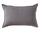 Livia Linen Medium Gray Decorative Pillow-0