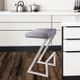 Armen Living Atlantis Gray 26" Backless Counter Stool-3