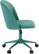 Linon Abigail Aqua Desk Chair-4