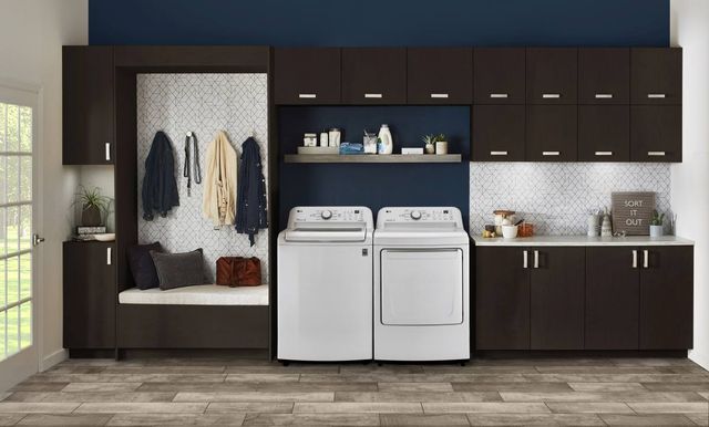 LG White Laundry Pair-9