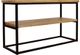 Jofran Inc. Ames Natural Sofa Table with Black Base-0