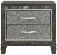New Classic® Home Furnishings Radiance 4-Piece Black Pearl King Panel Storage Bedroom Set-4