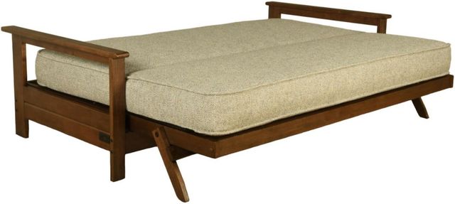 Kodiak Furniture Emily Brownstone/Natural Beauty Cloud Full Futon Frame with Mattress-1