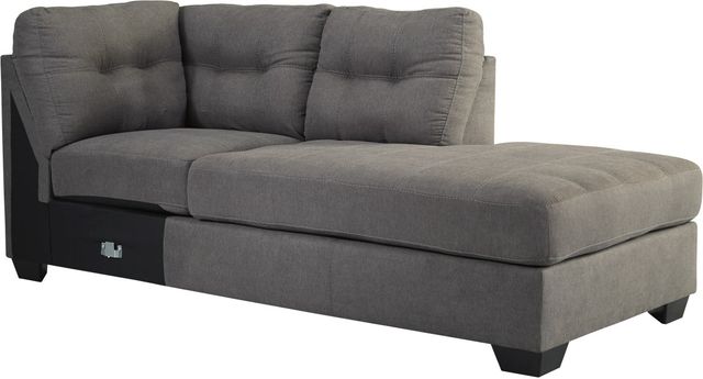 Benchcraft® Maier Charcoal Right-Arm Facing Corner Chaise-0