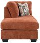 Signature Design by Ashley® Aviemore 2-Piece Spice Left-Arm Facing Sectional and Chaise-3