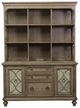 Liberty Furniture Simply Elegant 3-Piece Heathered Taupe Desk and Hutch Set-3