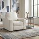 Hooker® Furniture Ready-Made Upholstery Optimus Majestic Alabaster Power Recliner with Power Headrest-2
