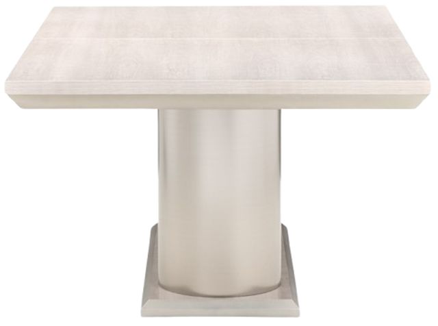 Michael Amini® Marin Greige Rectangular Double Pedestal Table-3